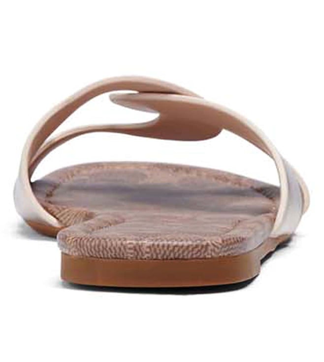 Buy Coach Beige Essie Logo Slide Sandals for Women Online Tata CLiQ