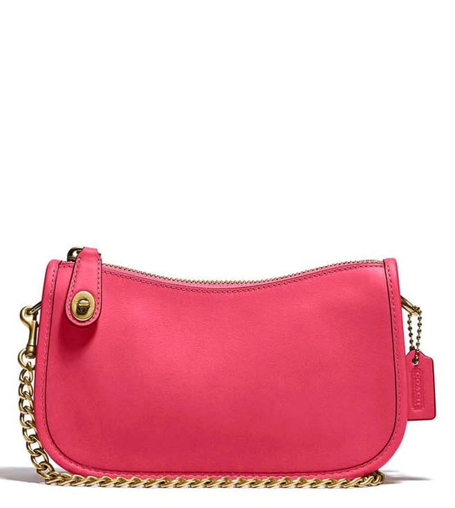 Hot Pink Coach Crossbody Handbag