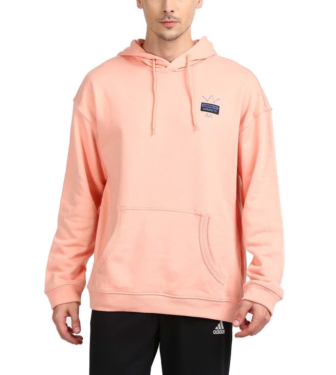 adidas originals pink hoodie