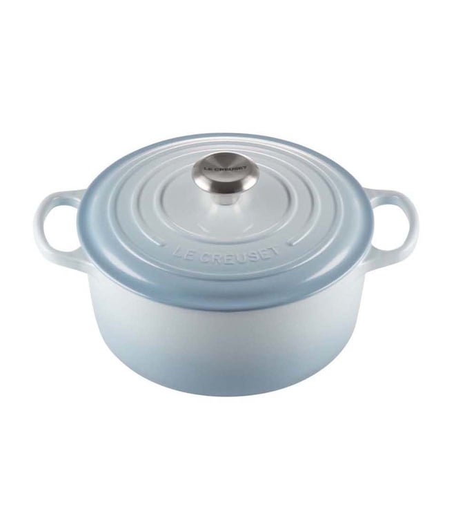 Buy Le Creuset Coastal Blue Evo Round Casserole 24 cm Online Tata
