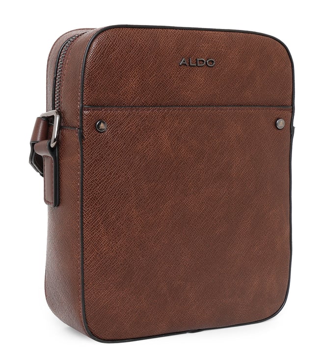 Buy Aldo POANI201 Dark Brown Poani Medium Cross Body Bag for Men Online