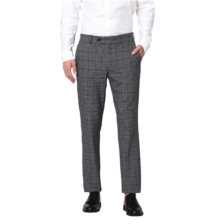 Buy Dark Grey Trousers  Pants for Men by Jack  Jones Online  Ajiocom