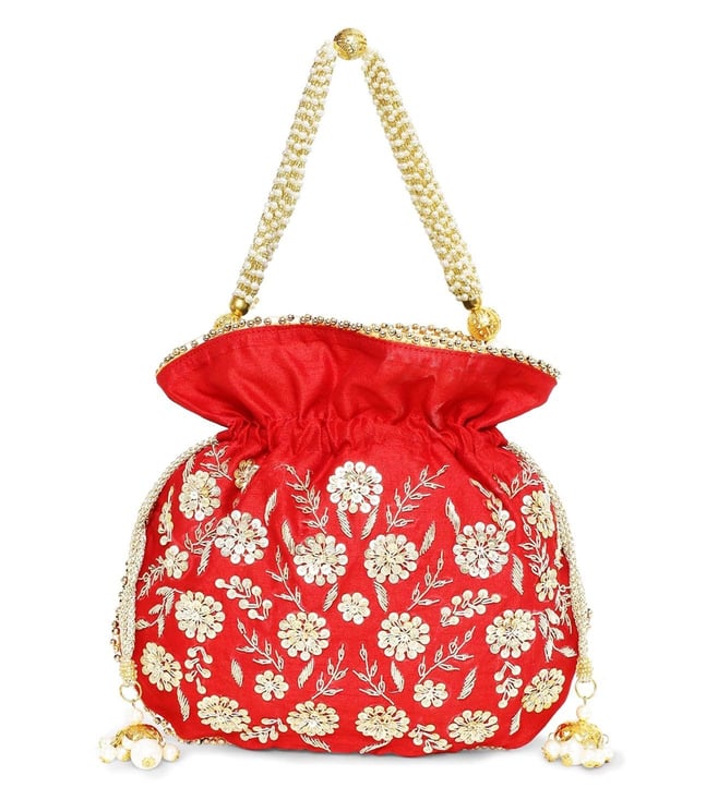 Buy Doux Amour Bella Red Potlis for Women Online @ Tata CLiQ Luxury