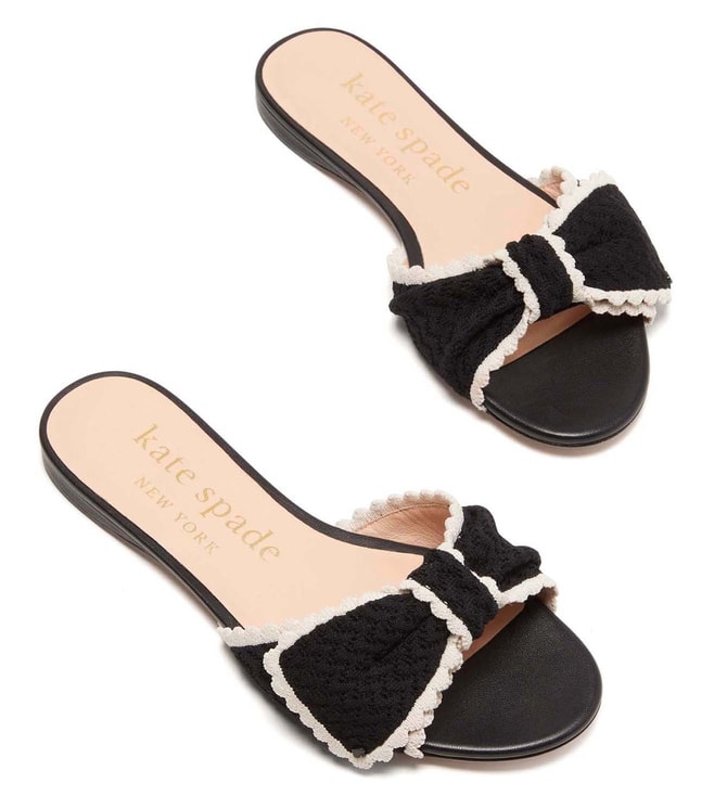 Buy Kate Spade Black Tango Slide Sandals for Women Online @ Tata CLiQ Luxury