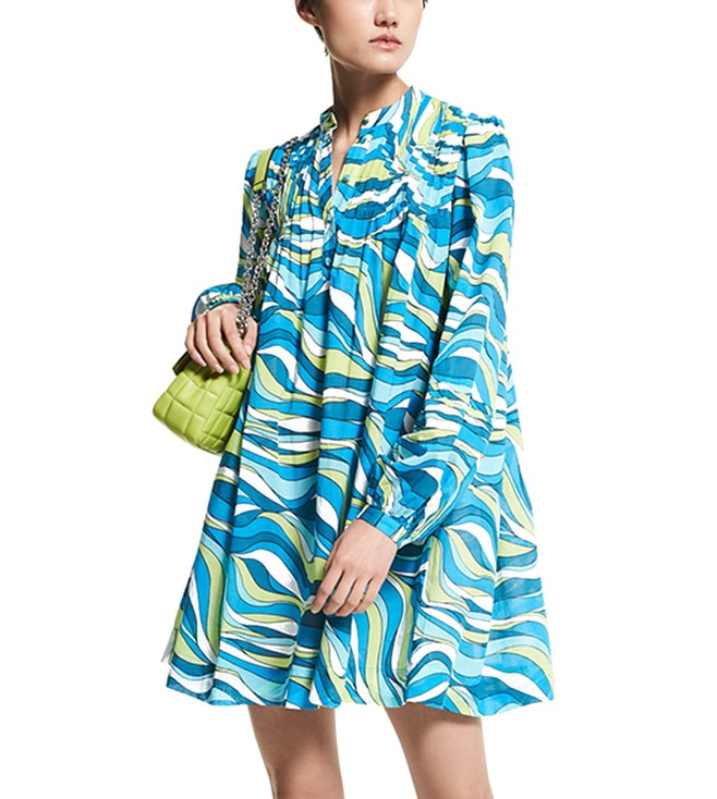 Buy MICHAEL Michael Kors Printed Regular Fit Dress for Women Online @ Tata  CLiQ Luxury