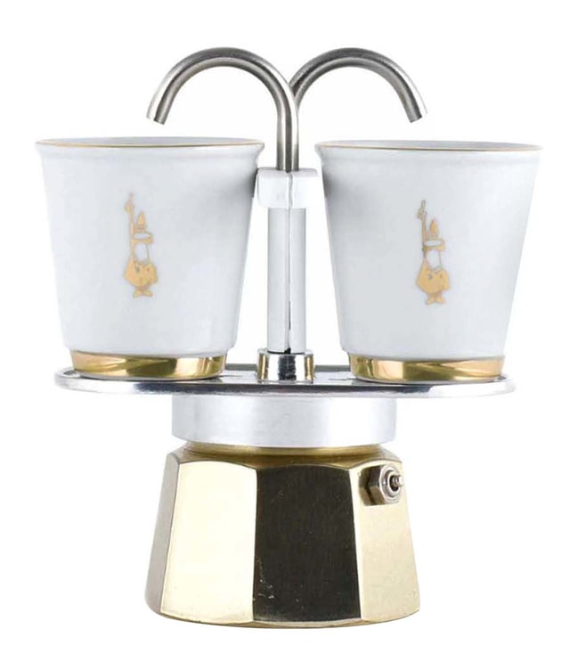 Buy Bialetti Gold Mini Express Coffee Maker Set - 2 Cups Online @ Tata CLiQ  Luxury