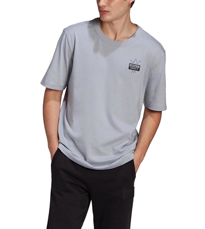 adidas T-Shirt - ABSTRACT OG Light grey | Men | at Junkyard.com