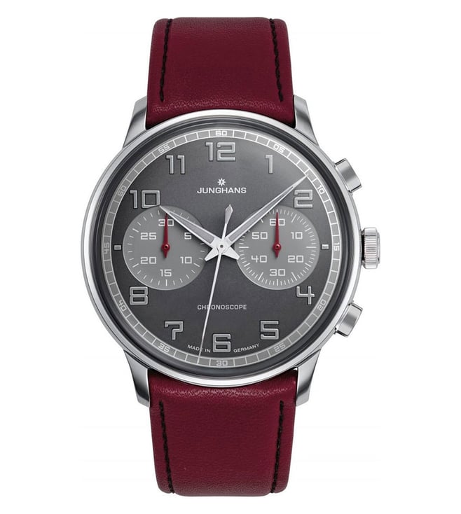 Buy Junghans 027368500 Meister Chronograph Watch for Men Online