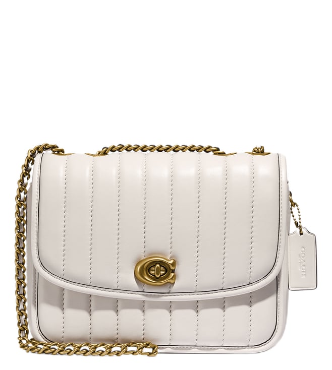 coach white small crossbody bag