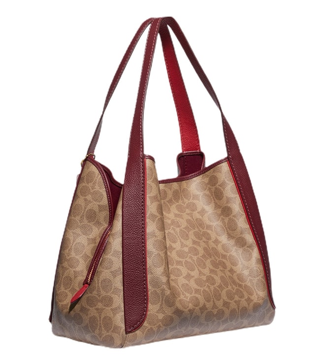 Buy Coach Beige Hadley 21 Medium Hobo Bag for Women Online @ Tata