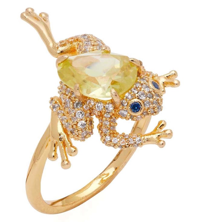 Buy Kate Spade Green Nature Walk Frog Ring for Women Online @ Tata CLiQ  Luxury