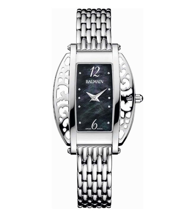 BALMAIN PARIS スモセコ＆アラベスクダイアル スイス製 腕時計 Balmain Arabesques with Diamonds - W A De Silva & Co