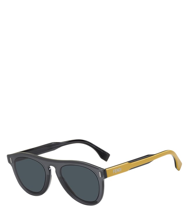 Fendi, Accessories, Fendi Oval Blue Black Luxury Men Sunglasses