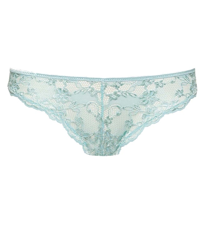 Buy YamamaY Primula Color Sage Green Lace Brazilian Panties for Women ...