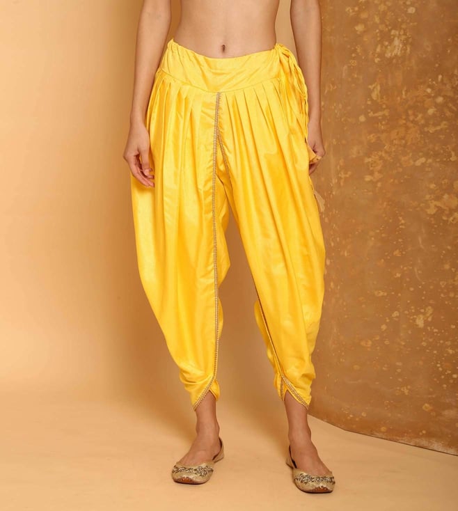 Buy Pink Round Printed Kurta Dhoti Pant Set For Women by Nikasha Online at  Aza Fashions.