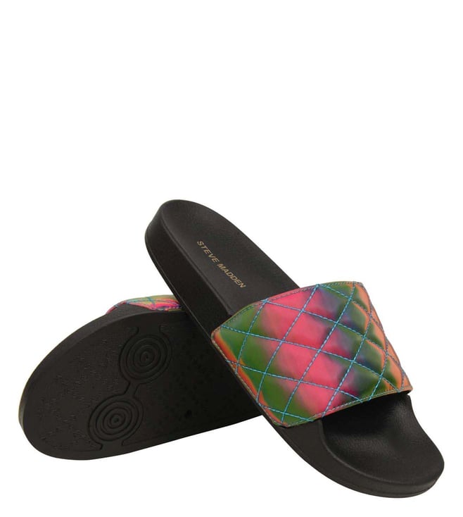 Steve madden sales rainbow slides