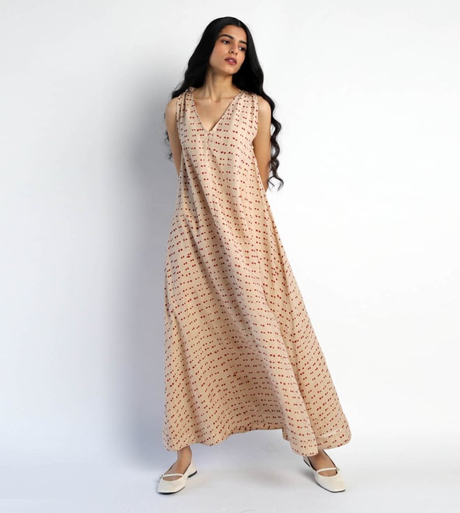 silk dress a line