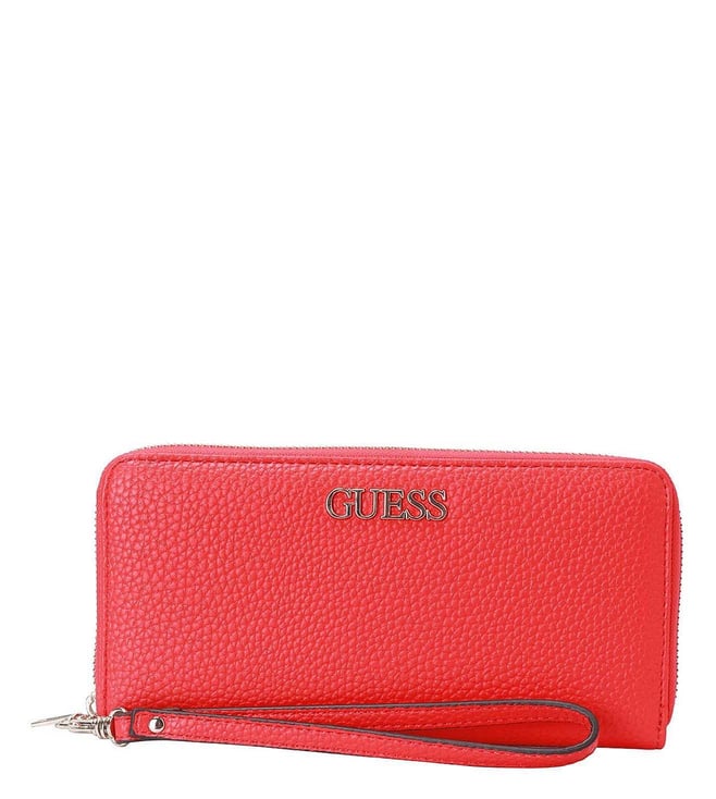 Guess hotsell red wallet