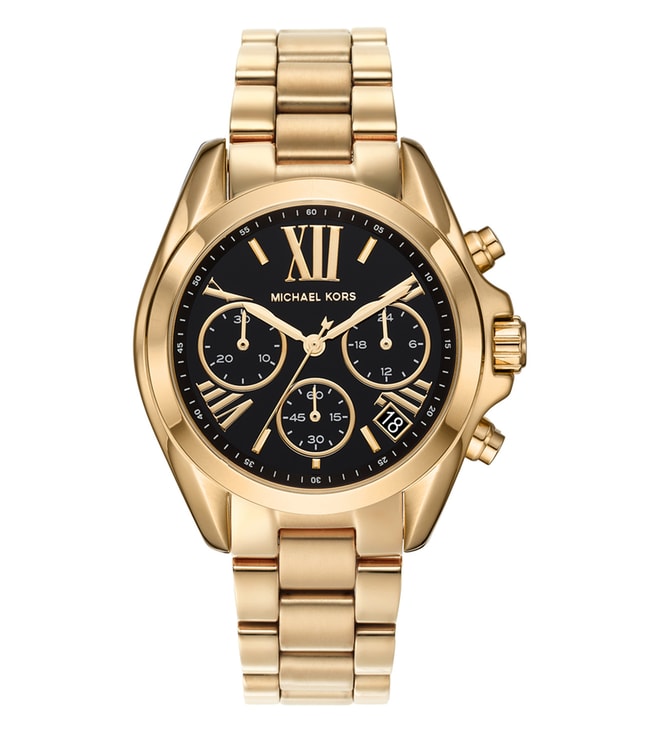 Buy Michael Kors MK6959 Bradshaw Chronograph Watch for Women Online @ Tata  CLiQ Luxury