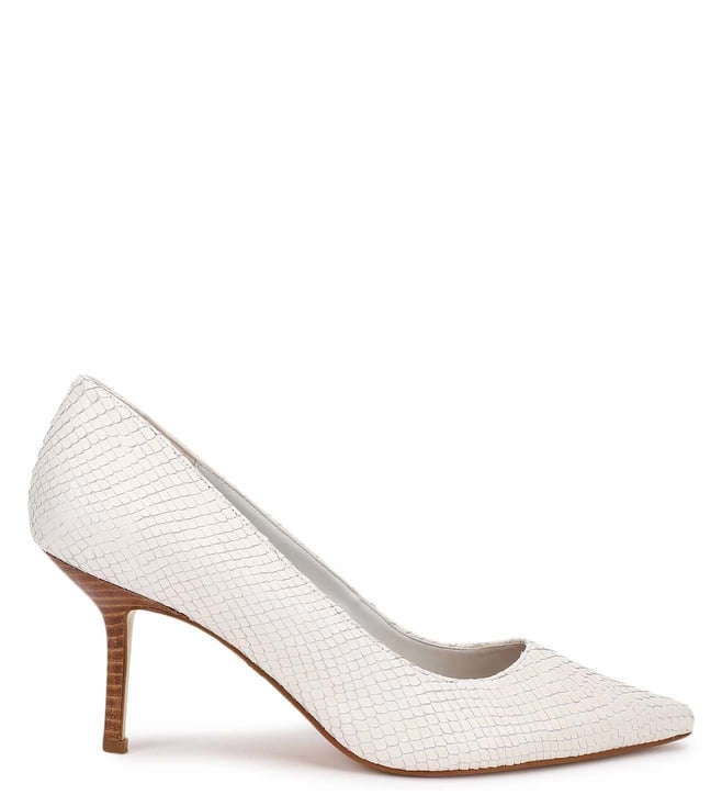 dune white pumps