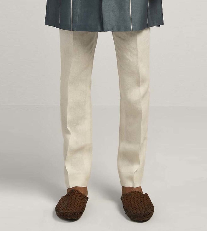 NN07 Bill 1196 StraightLeg Pleated Linen Trousers for Men  MR PORTER