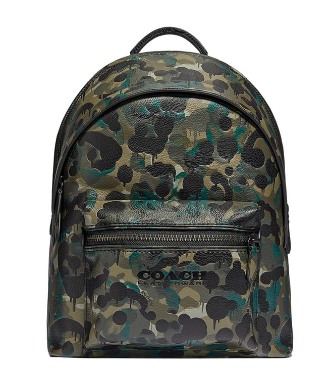 coach army backpack
