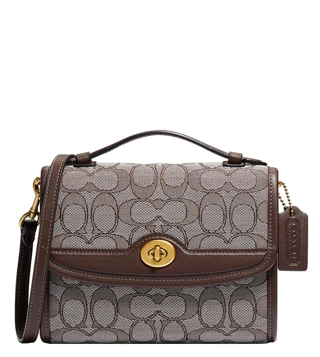 Buy Coach Oak Maple Kip Small Cross Body Bag for Women Online @ Tata CLiQ  Luxury