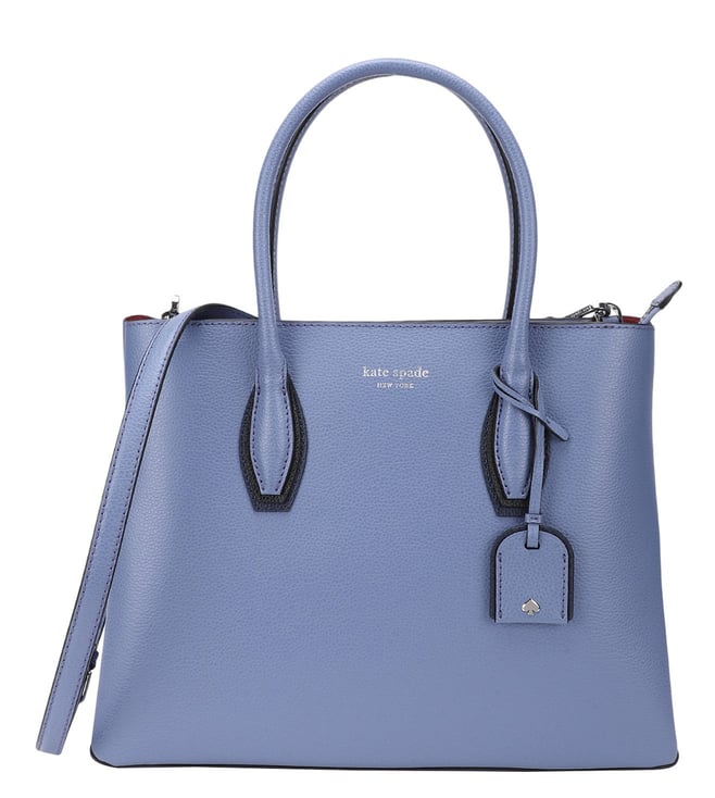 Buy Kate Spade Blue Multi Eva Large Satchel for Women Online @ Tata CLiQ  Luxury