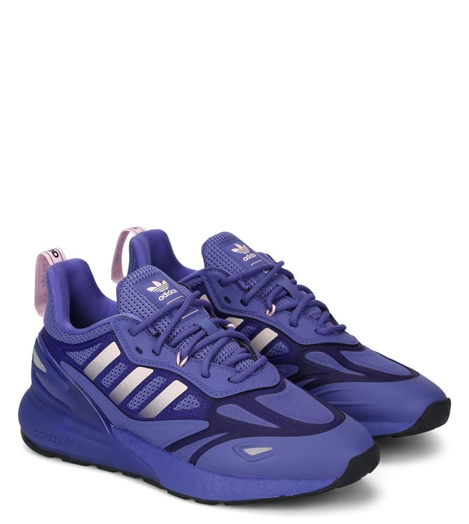 ぱーぷる Buy Adidas Originals ZX 2K BOOST W Black Women Sneakers