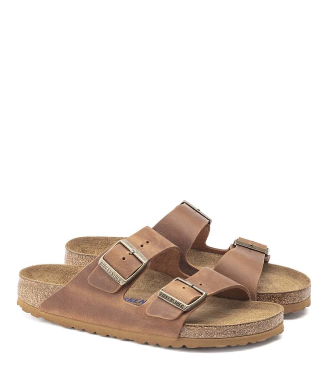 Birkenstock Men's Amalfi Leather Soft Footbed India | Ubuy