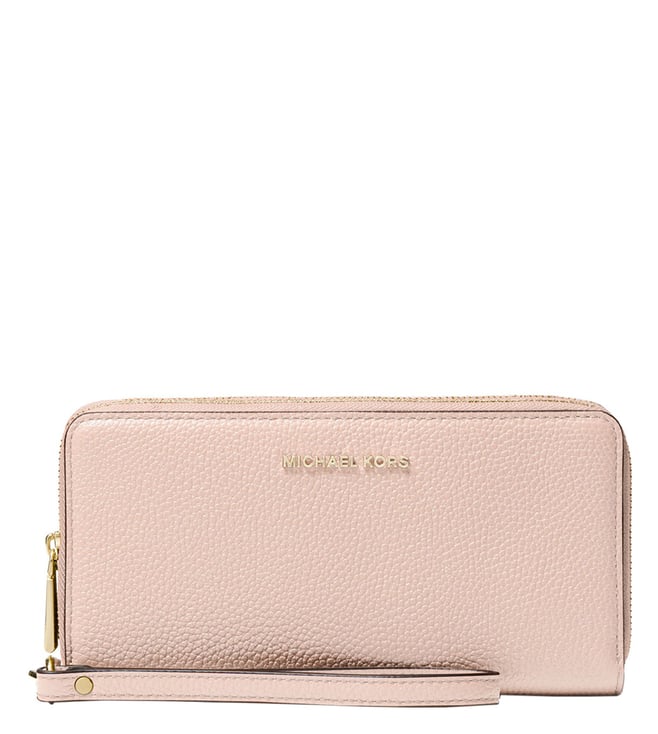 soft pink mk wallet