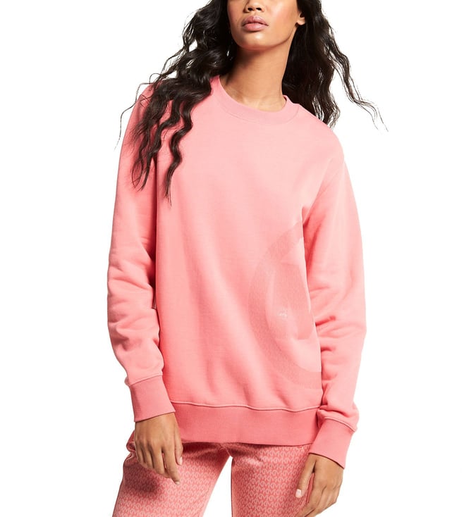 Buy MICHAEL Michael Kors Logo Charm Regular Fit Sweatshirt for Women Online  @ Tata CLiQ Luxury