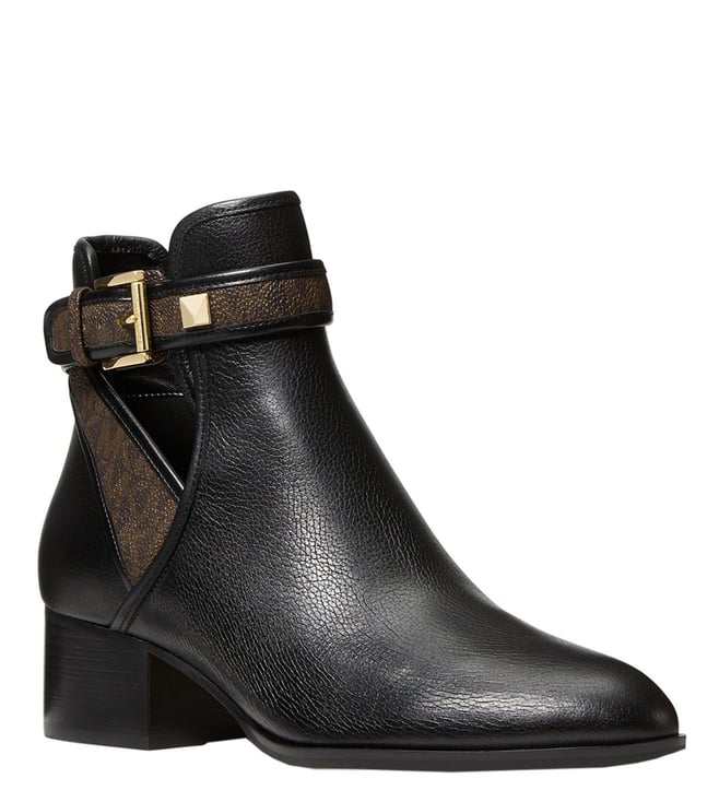 Buy MICHAEL Michael Kors Britton Logo Ankle Booties for Women Online @ Tata  CLiQ Luxury