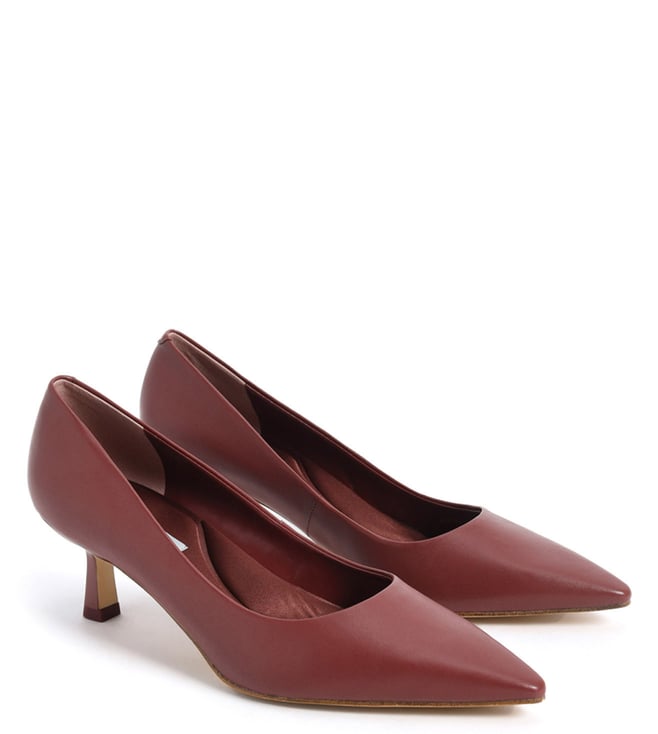 Maroon pumps cheap