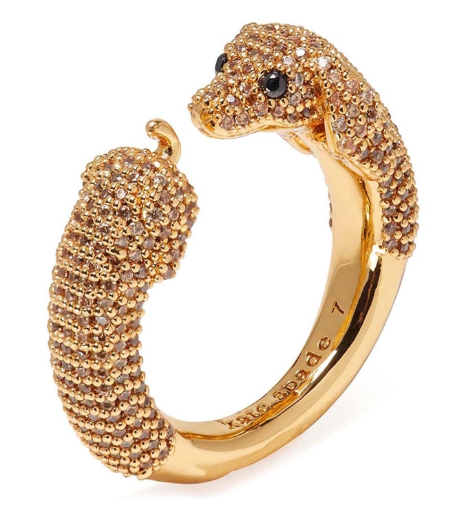 Buy Kate Spade Light Colorado Hot Dog Pave Ring for Women Online @ Tata  CLiQ Luxury