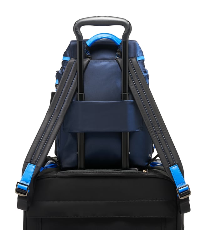 Buy Tumi Glacier Blue Voyageur Rivas Medium Backpack for Women Online