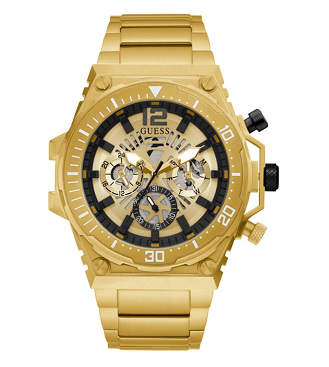 CLiQ Luxury Watch GW0324G2 Guess Tata Buy Men for Online @ Multifunction Exposure