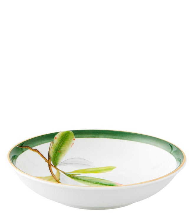 Buy Vista Alegre White Porcelain Amazonia Shallow Bowl 300 ml Online @ Tata  CLiQ Luxury