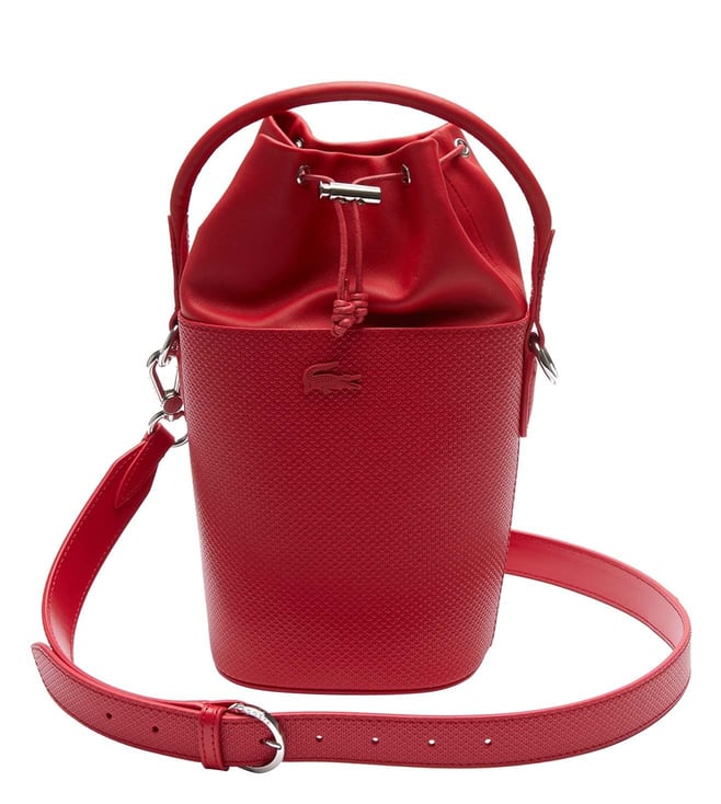 Lacoste chantaco hot sale bucket bag