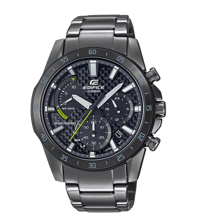 casio edifice carbon solar