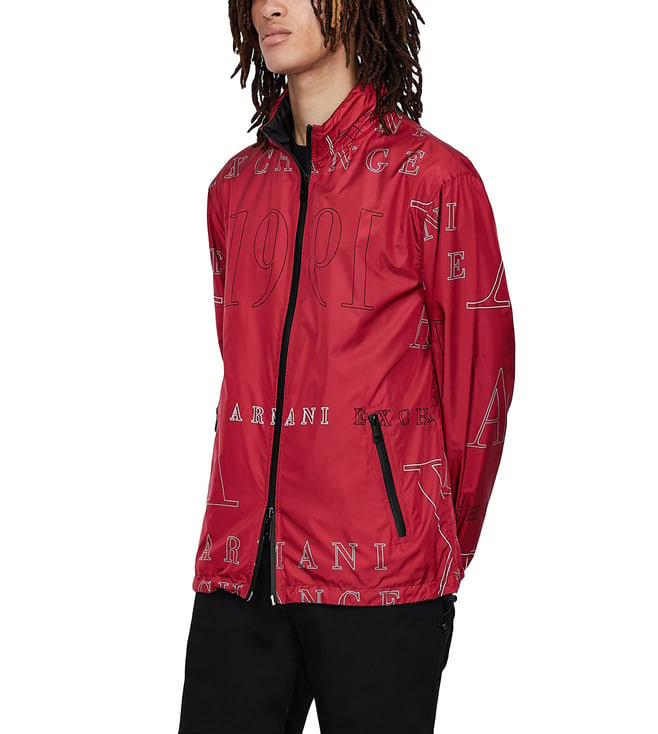 Armani exchange shop red jacket