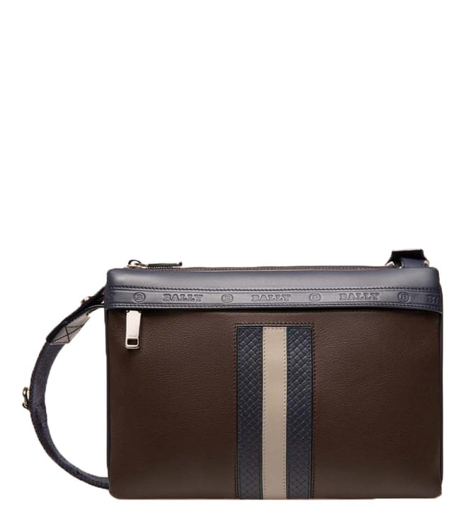 Bally High Point Leather Crossbody Bag