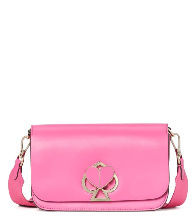 Buy Kate Spade Pink Nicola Twistlock Large Cross Body Bag for Women Online  @ Tata CLiQ Luxury