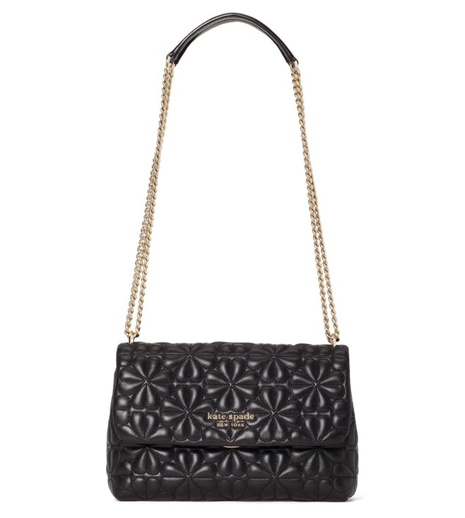 Buy Kate Spade Black Bloom Medium Shoulder Bag for Women Online @ Tata CLiQ  Luxury
