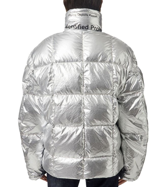 diesel silver jacket