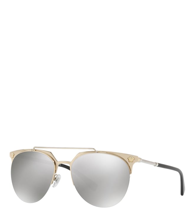 versace sunglasses men silver