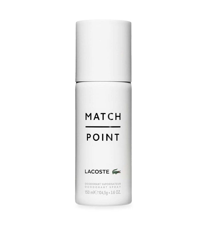 Lacoste Match Point Deodorant Spray 150 for Men Tata CLiQ Luxury