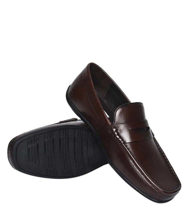 steve madden brown loafers