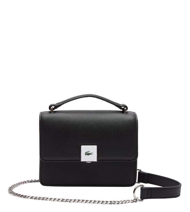 Buy Lavie Debossed Hemi Black Textured Small Cross Body Bag at Best Price @  Tata CLiQ