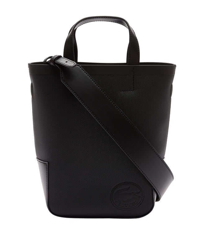 Buy Lacoste Black Detachable Strap Bucket Bag for Women Online @ Tata CLiQ  Luxury